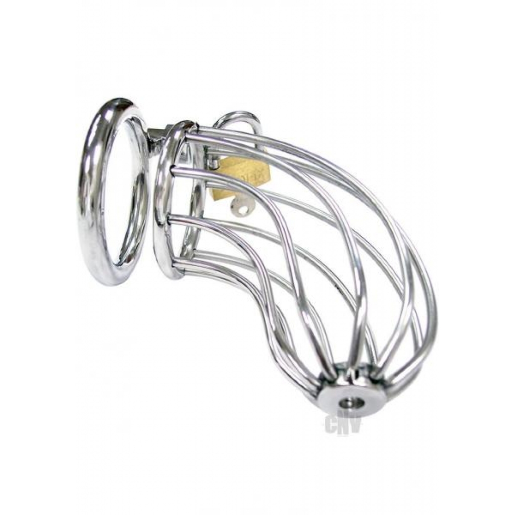 Rouge Chastity Cock Cage with Padlock