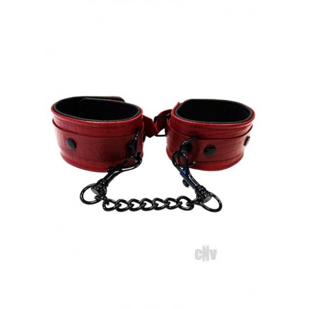 Rouge Anaconda Ankle Cuff: Stylish and Adjustable Restraints