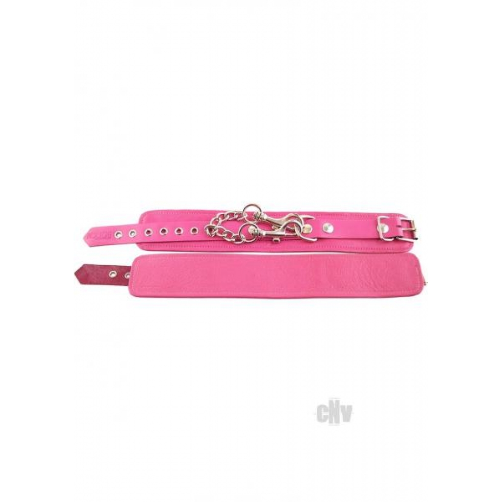 Rouge Plain Ankle Cuffs Pink - Ankle Cuffs