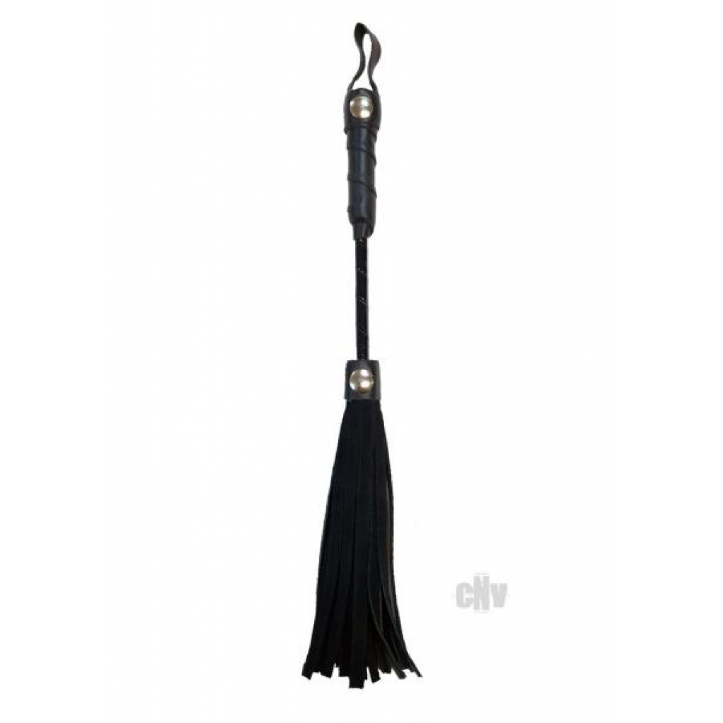 Rouge Mini Flogger - 10.23 Inches - Black