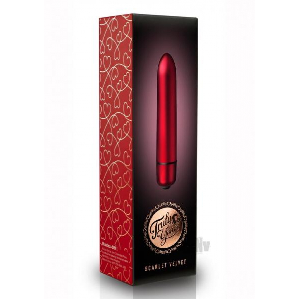 Truly Yours Scarlet Velvet - Bullet Vibrators