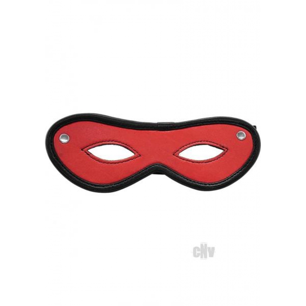 Rouge Open Eye Mask - Red