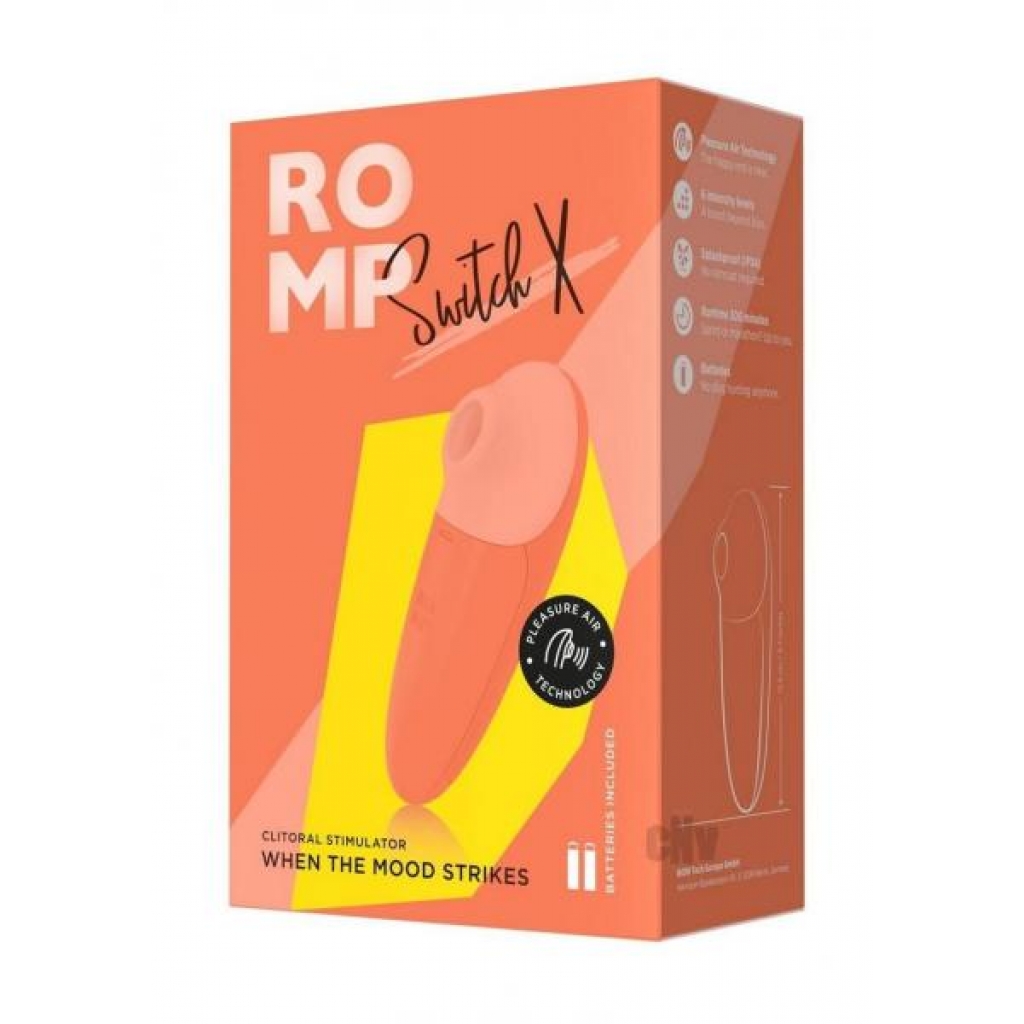 Romp Switch X Orange - Clit Suckers & Oral Suction