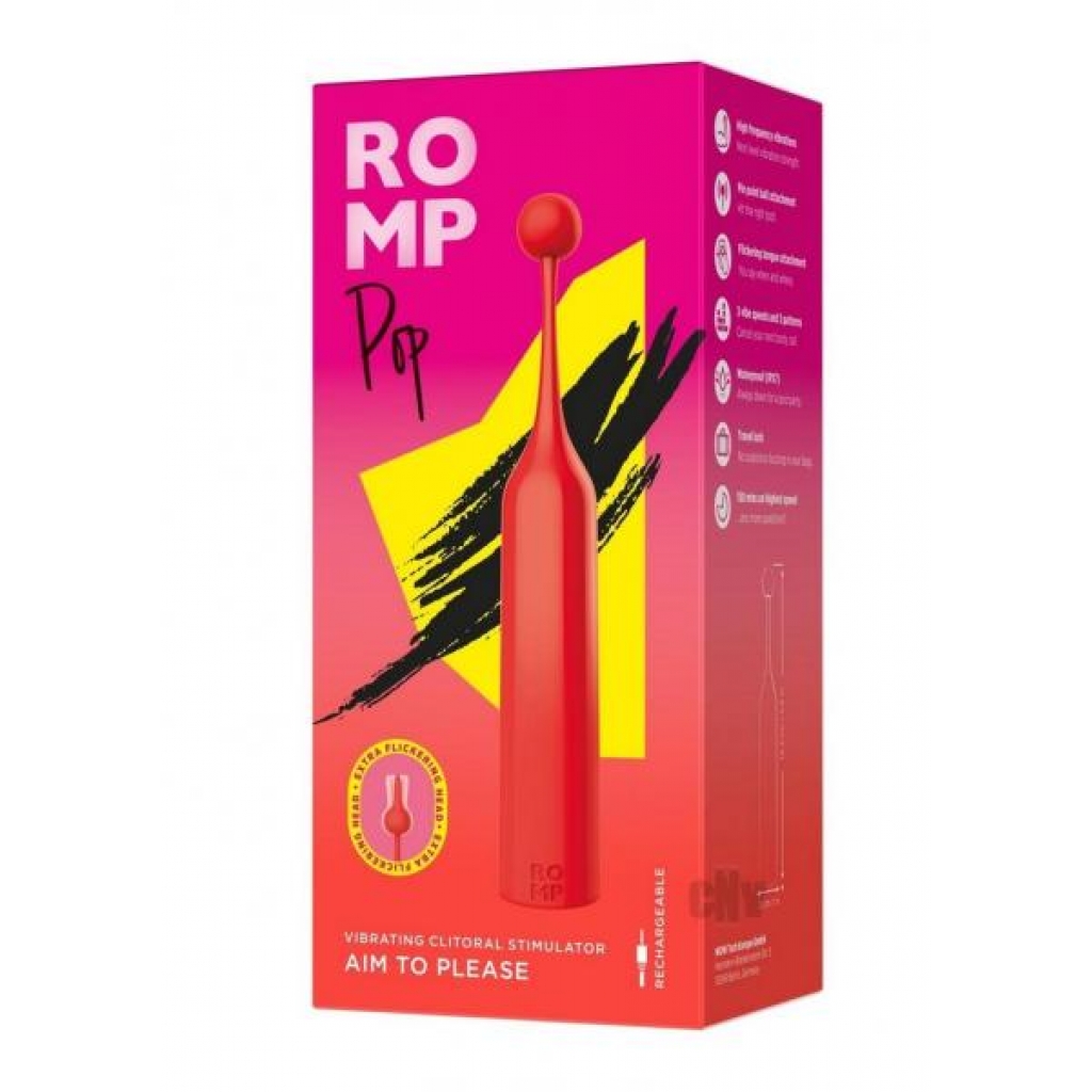 Romp Pop Orange - Clit Cuddlers