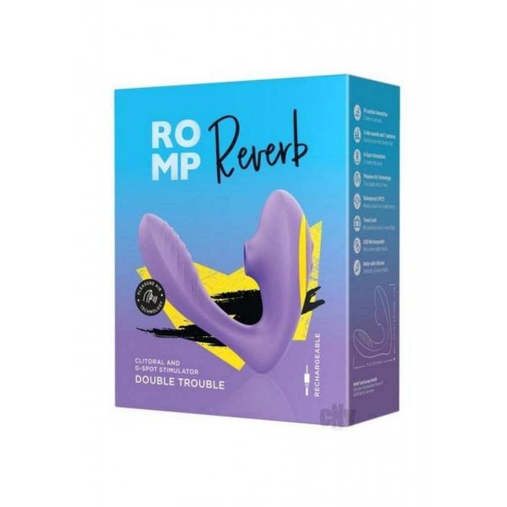 Romp Reverb Purple/yellow - Clit Suckers & Oral Suction