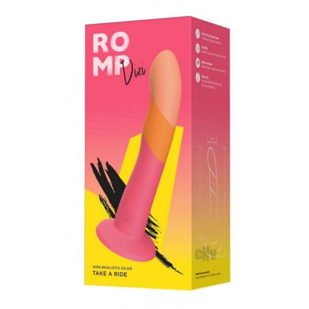 Romp Dizi Pink/orange - Realistic Dildos & Dongs