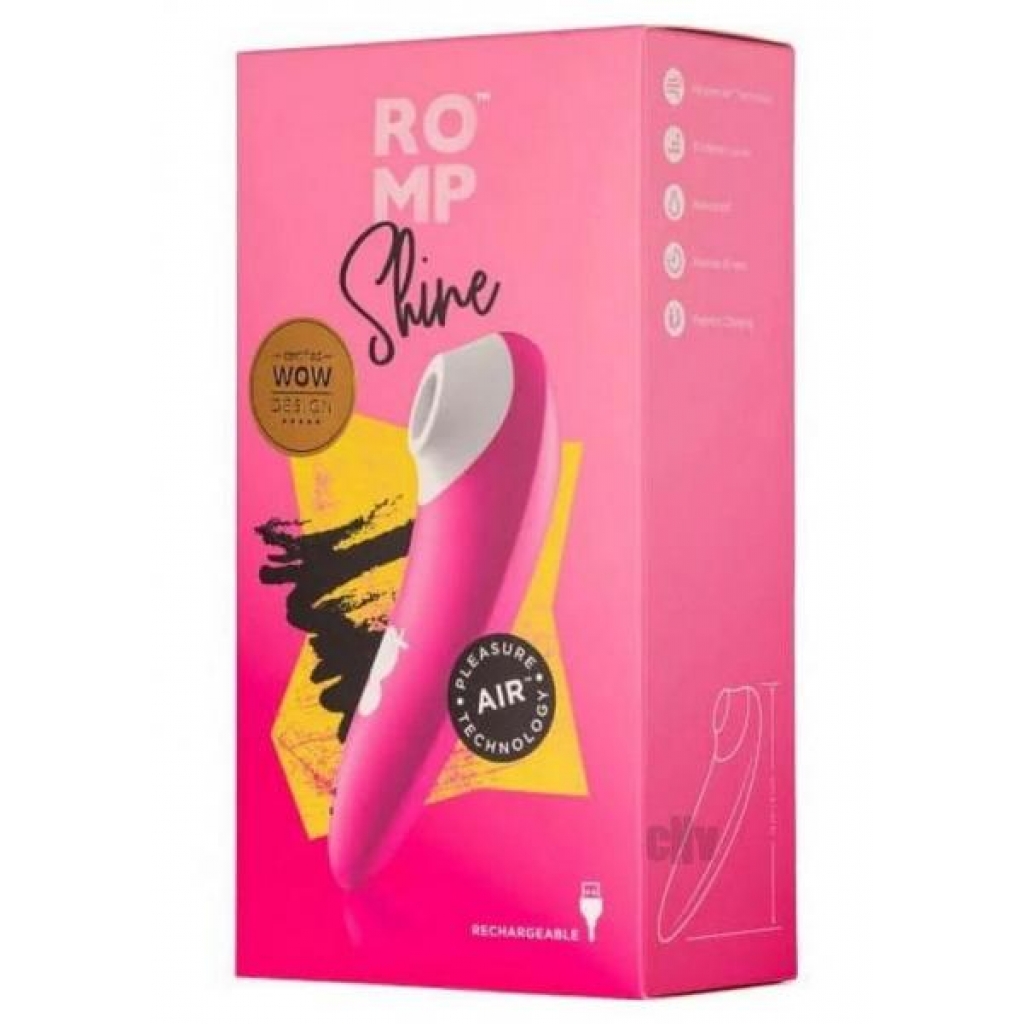 Romp Shine Pink/white - Clit Suckers & Oral Suction