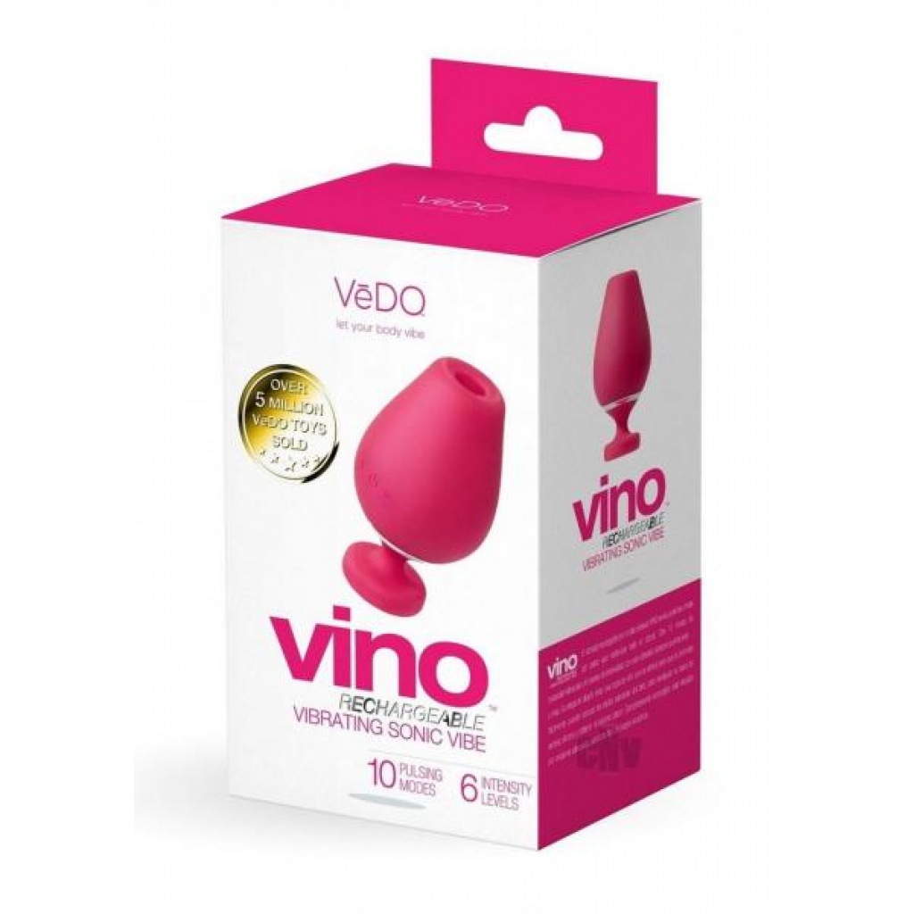 Vino Recharge Sonic Vibe Pink - Clit Suckers & Oral Suction