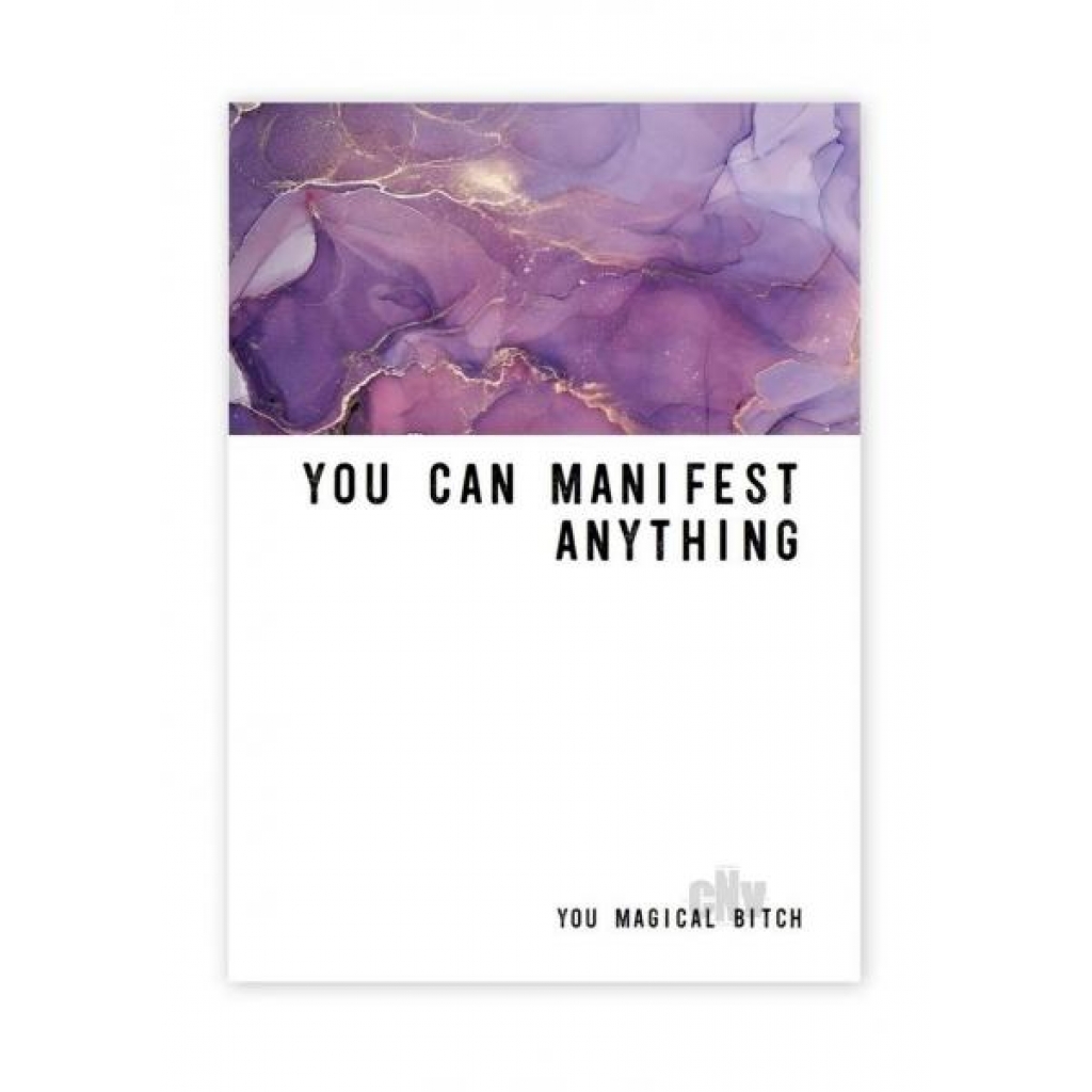 Manifest Greeting Card - Gag & Joke Gifts