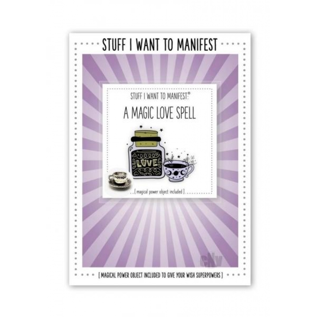 Manifest Greeting Card Love Spell - Gag & Joke Gifts