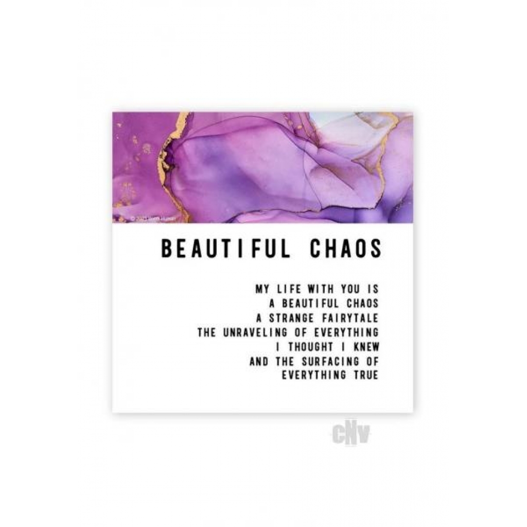 Beautiful Chaos Magnet - Empowering Design