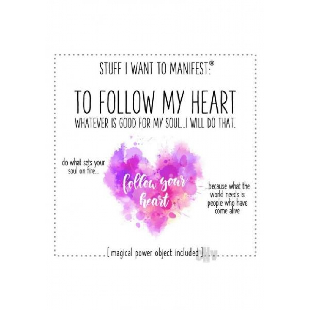 To Follow My Heart - Gag & Joke Gifts