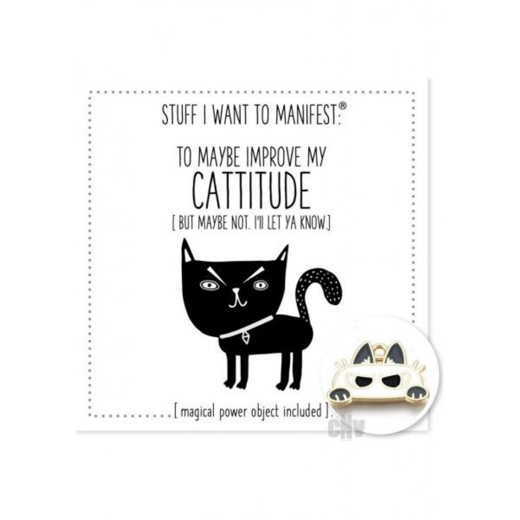 Improve My Cat-ittude - Gag & Joke Gifts