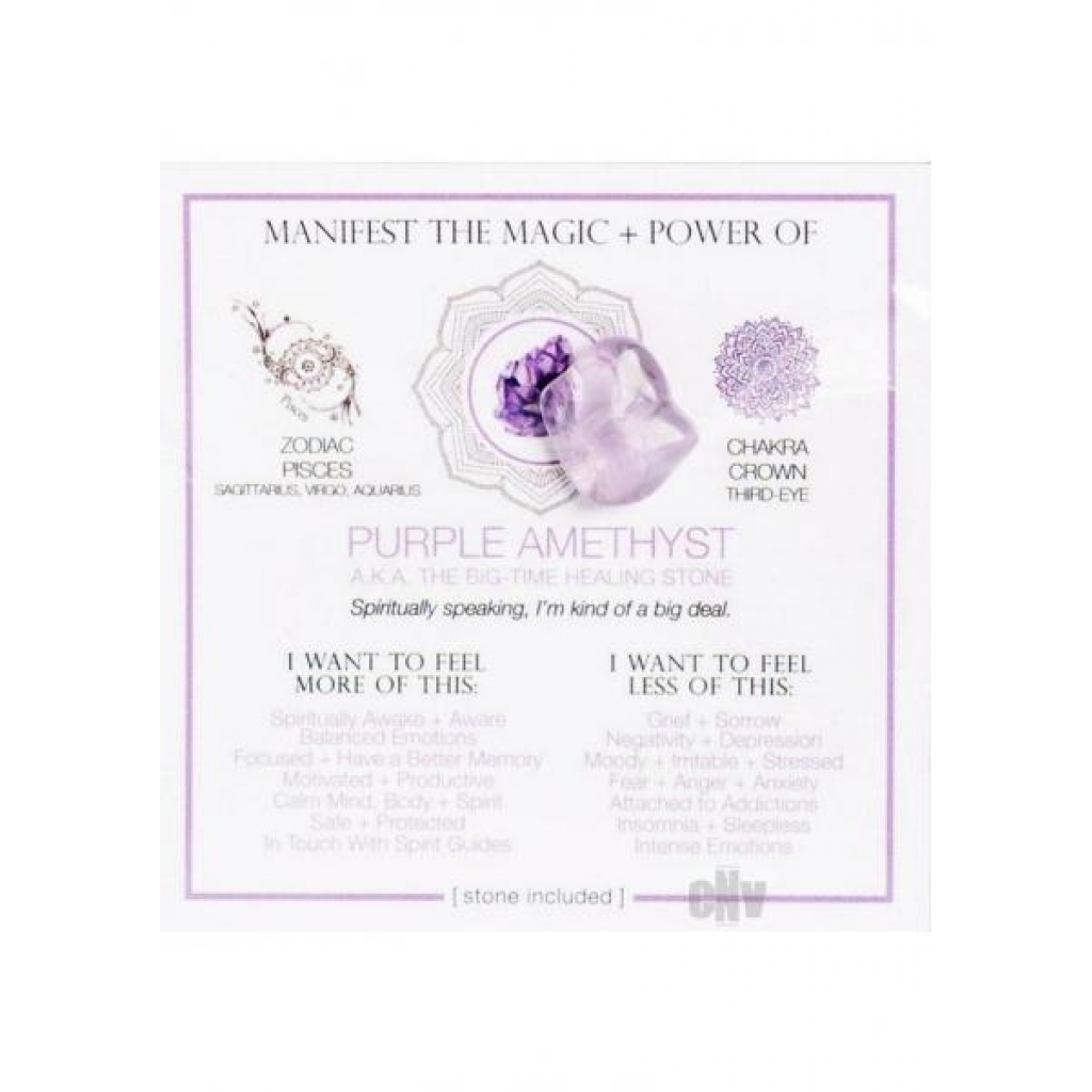 Purple Amethyst - Gag & Joke Gifts