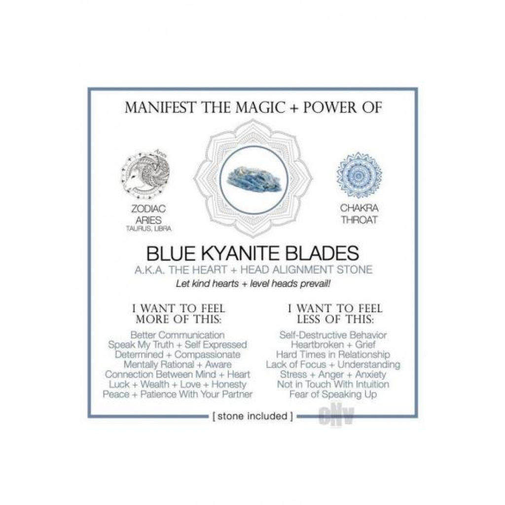 Blue Kyanite Blades - Gag & Joke Gifts