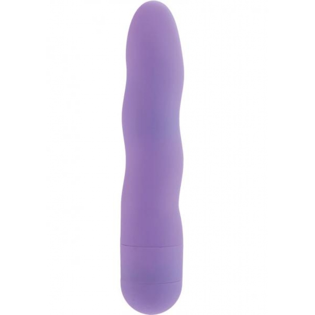 First Time Mini Power Swirl Vibrator - Purple