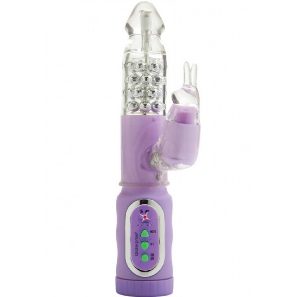 First Time Jack Rabbit Waterproof Purple - Rabbit Vibrators