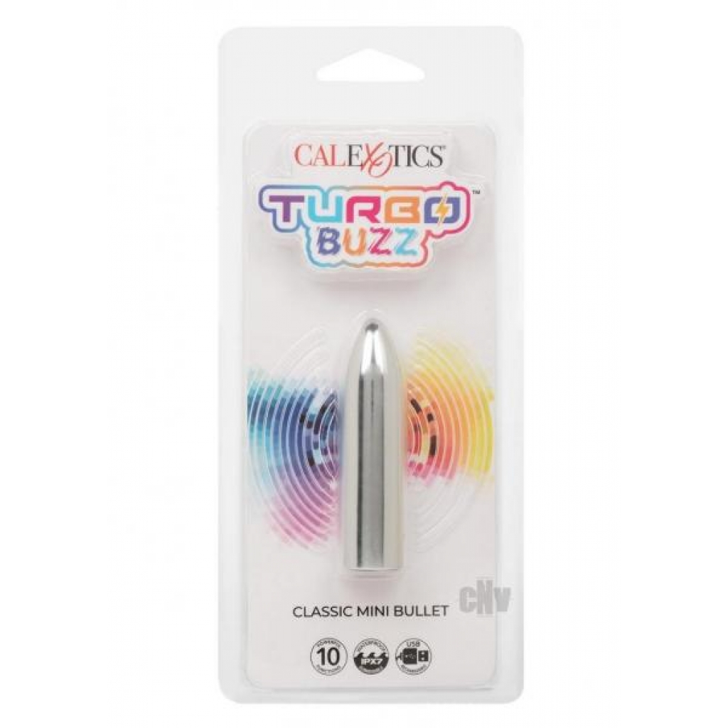 Turbo Buzz Classic Mini Bullet Slv - Bullet Vibrators