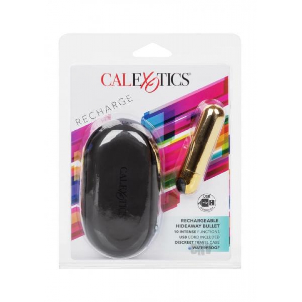 Recharge Hidewaway Bullet Gold - Bullet Vibrators