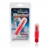 Waterproof Travel Blasters Massager With Sleeve Red - Bullet Vibrators