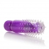 Waterproof Travel Blasters Massager With Silicone Sleeve Purple - Bullet Vibrators