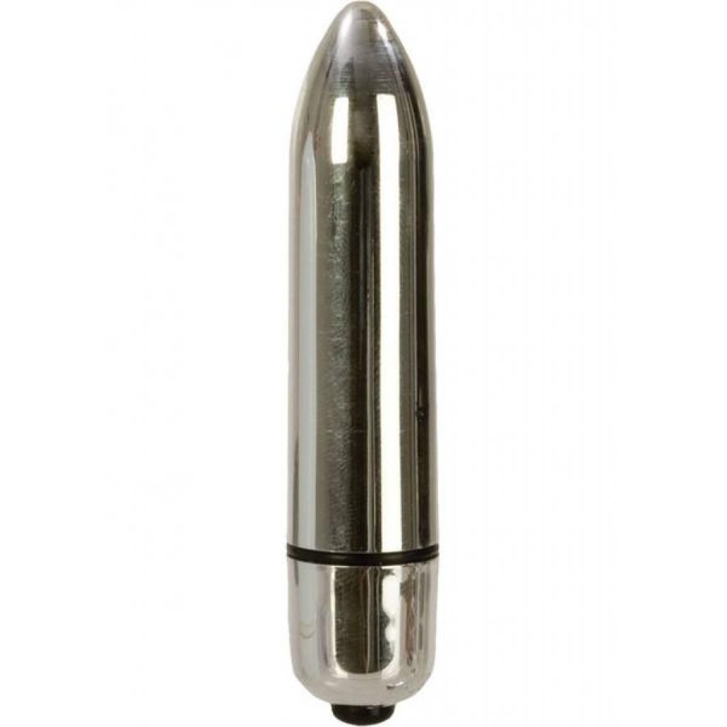 High Intensity Bullet Waterproof Silver - Bullet Vibrators