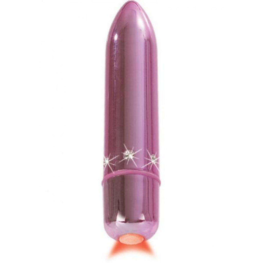 Crystal High Intensity Bullet Waterproof Pink - Bullet Vibrators