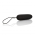 Silicone Remote Control Bullet Vibrator - Black