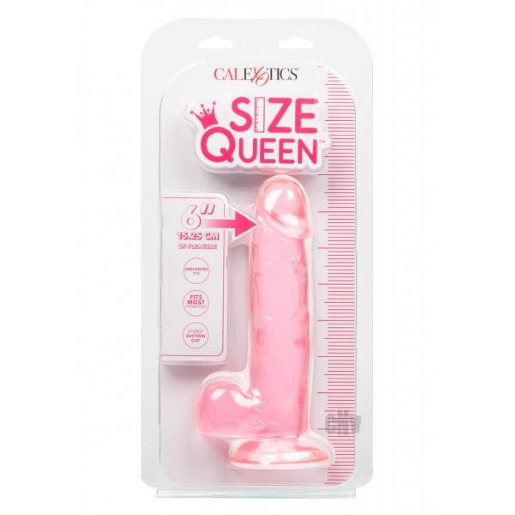 Size Queen 6 Pink - Realistic Dildos & Dongs