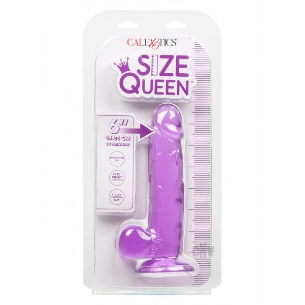 Size Queen 6 Purple - Realistic Dildos & Dongs