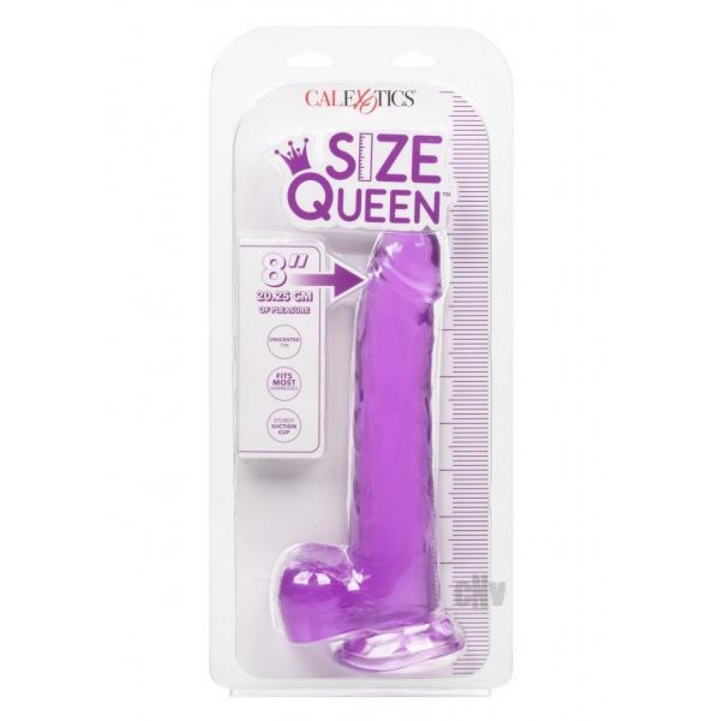 Size Queen 8 Purple - Realistic Dildos & Dongs