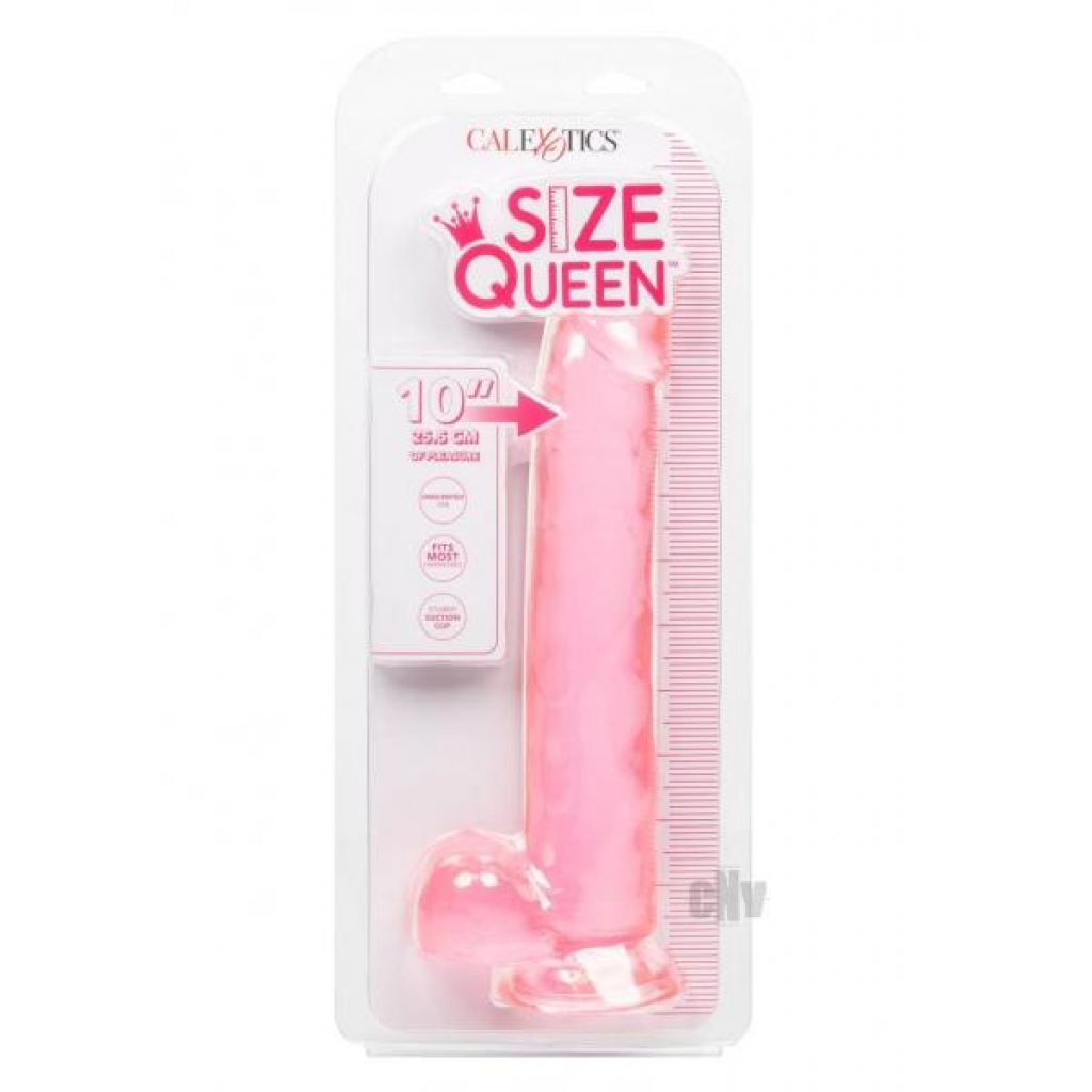 Size Queen 10 Pink Dildo