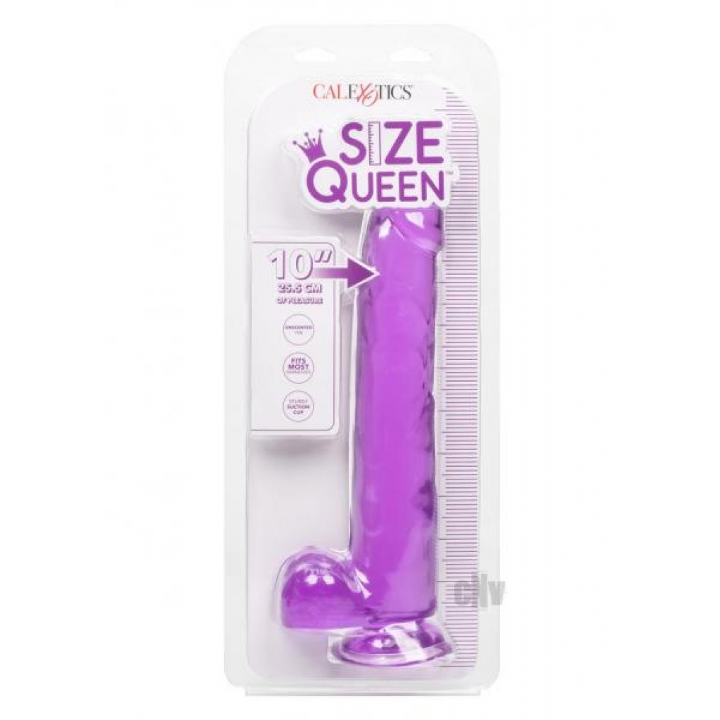 Size Queen 10 Purple - Huge Dildos