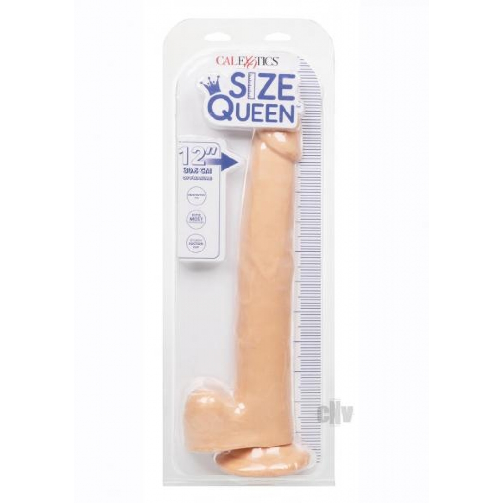 Size Queen 12 Vanilla - Extreme Dildos