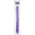 REFLECTIVE GEL SERIES VEINED DOUBLE DONG 18 INCH PURPLE - Double Dildos