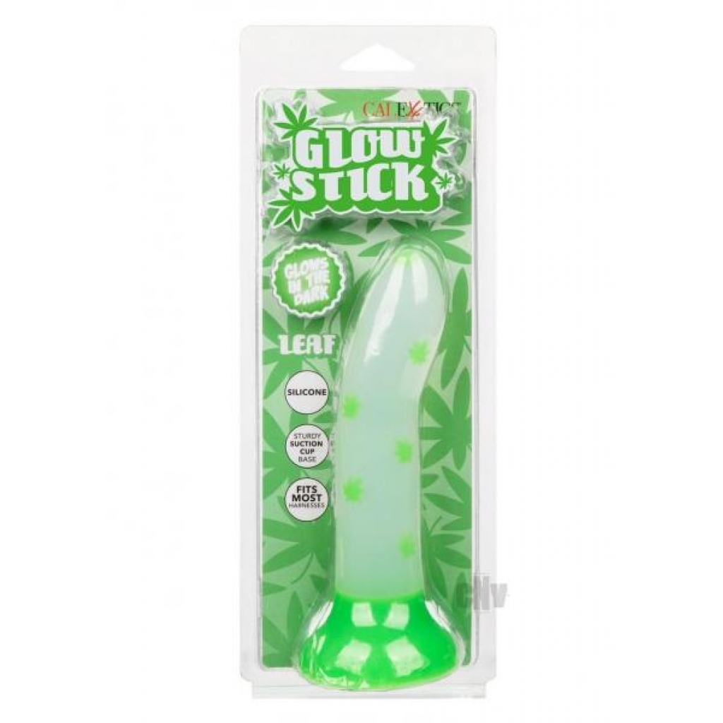 Glow Stick Leaf Dildo Green - Realistic Dildos & Dongs