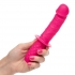 Silicone Grip Thruster G-Spot Dildo in Pink