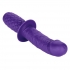 Silicone Grip Thruster Purple G-Spot Dildo - G-Spot Dildos