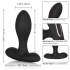 Eclipse Slender Probe Black Anal Plug - Prostate Massagers