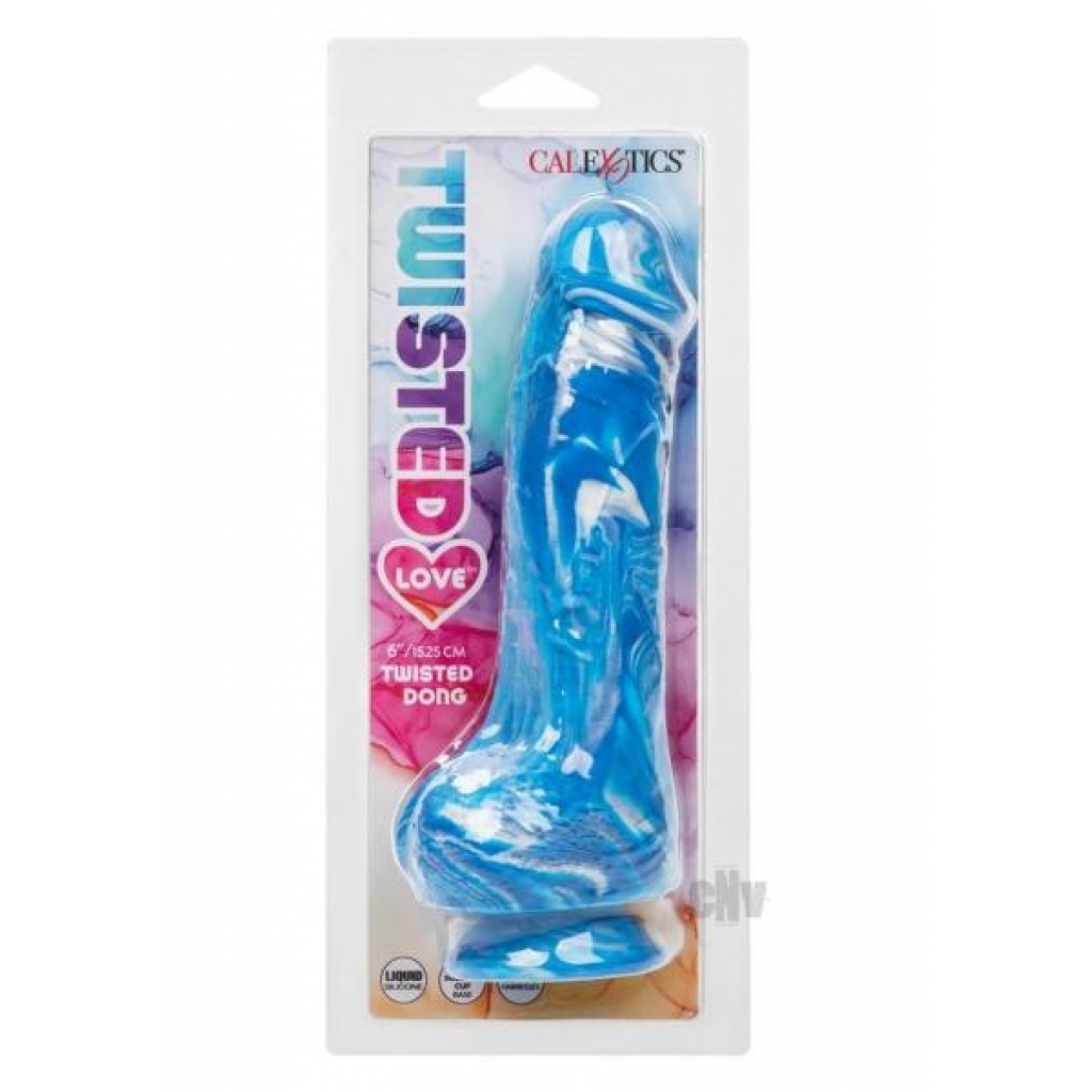 Twisted Love Twisted Dong Blue - Realistic Dildos & Dongs