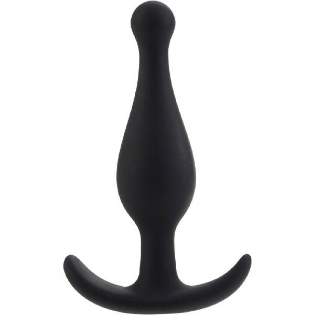 Booty Call Booty Rocker Silicone Anal Plug Black - Anal Plugs