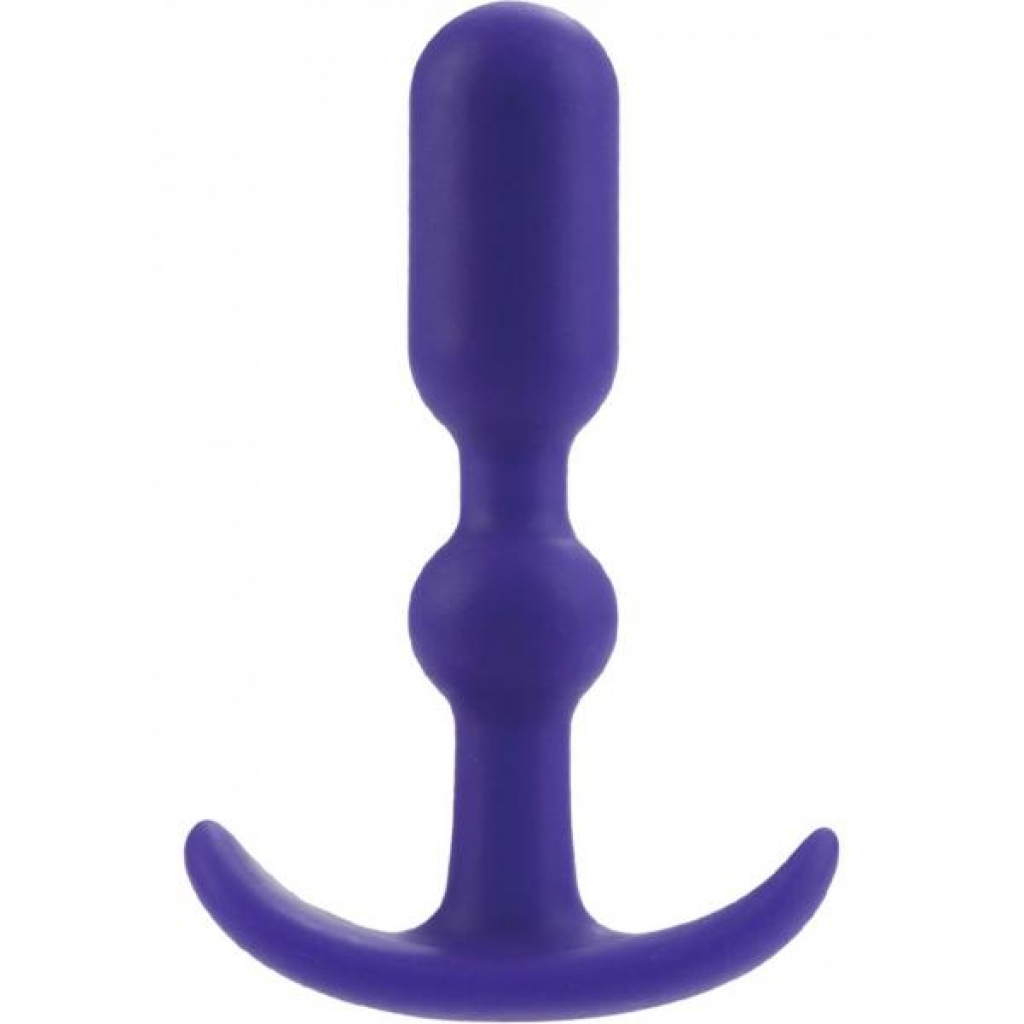 Booty Call Booty Teaser Silicone Anal Plug Purple - Anal Plugs