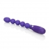 Booty Call Booty Bender Purple Vibrating Beads - Anal Beads