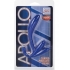 Apollo Curved Prostate Probe Blue 4.5 Inch - Prostate Toys