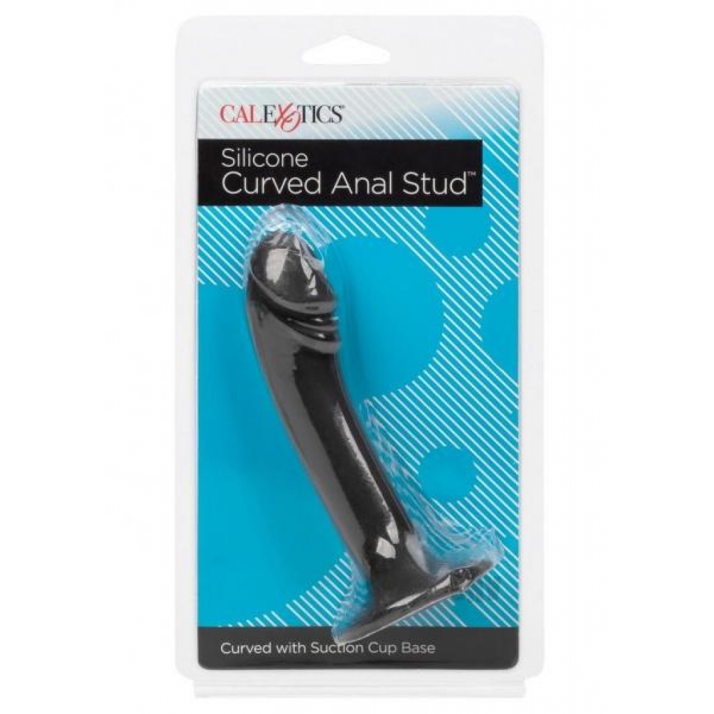 Silicone Curved Anal Stud - Anal Plugs