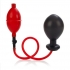 Expandable Butt Plug Latex Red Black - Anal Plugs