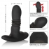 Eclipse Thrusting Rotator Probe Black - Prostate Massagers