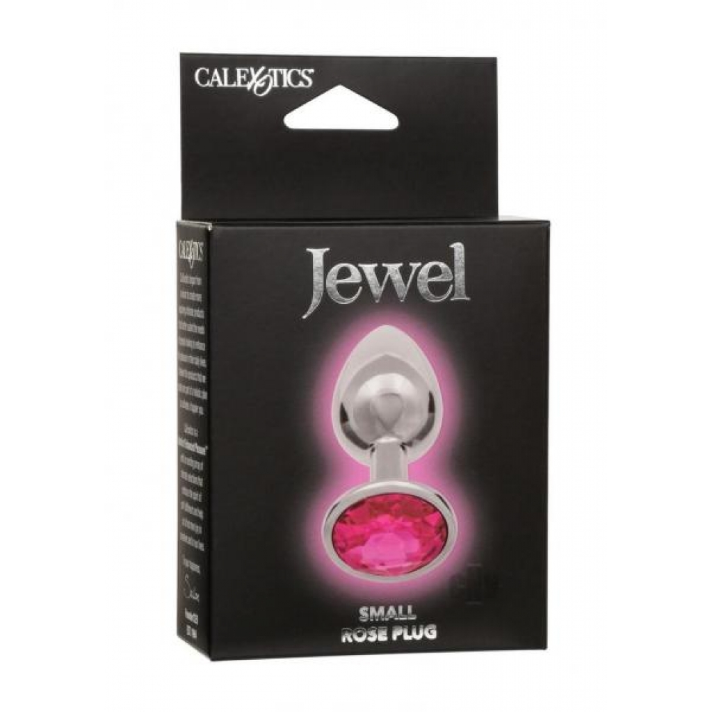 Jewel Small Rose Plug Pink - Anal Plugs