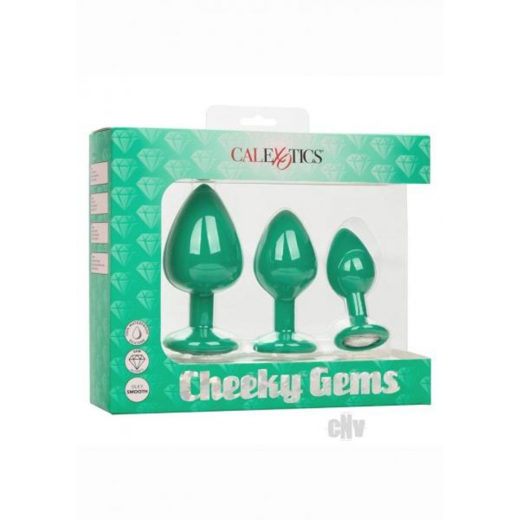 Cheeky Gems Kit Green - Anal Trainer Kits