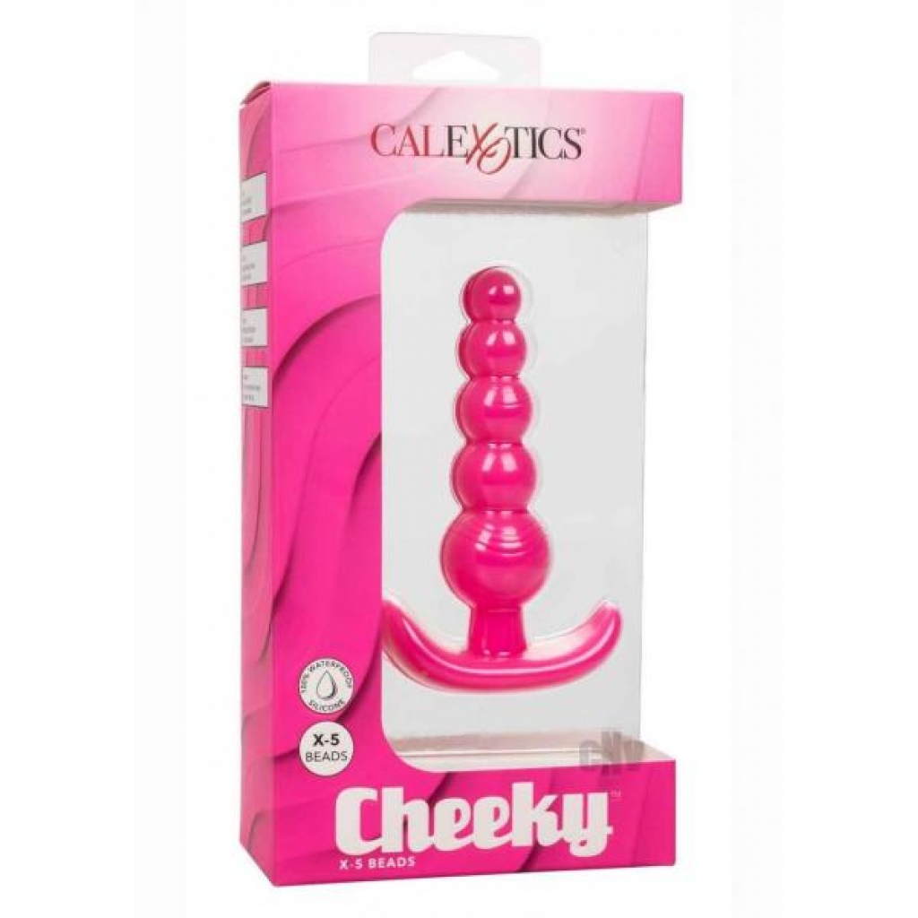 Cheeky X-5 Beads Pink - Anal Beads